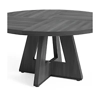 Gaomon Kitchen Table Round Dining Table for 4 Round Dinner Table Farmhouse