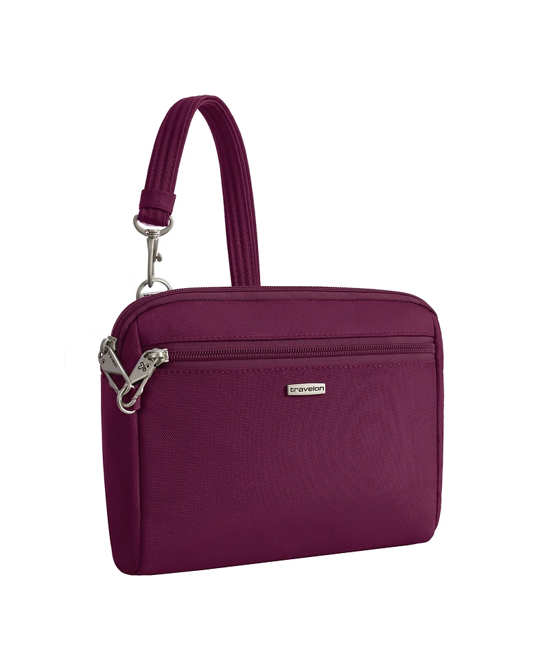 Travelon Anti-Theft Classic Convertible 8" Crossbody and Waist Pack