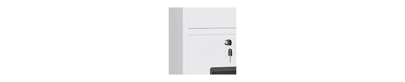 gaomon Heavy Duty Steel File Cabinet with 4 Lockable Drawers – Vertical Organizer for A4/Letter/Legal Documents – Independent Locks