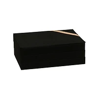 Household Essentials Stackable Jewelry Trays, Set of 3