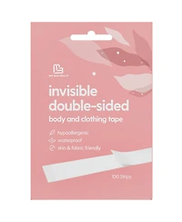 M3 Naturals Women's Invisible Double-Sided Fashion Tape | Clear Body & Clothing Tape Clothing Tape to Keep Clothes in Place| 100 Count