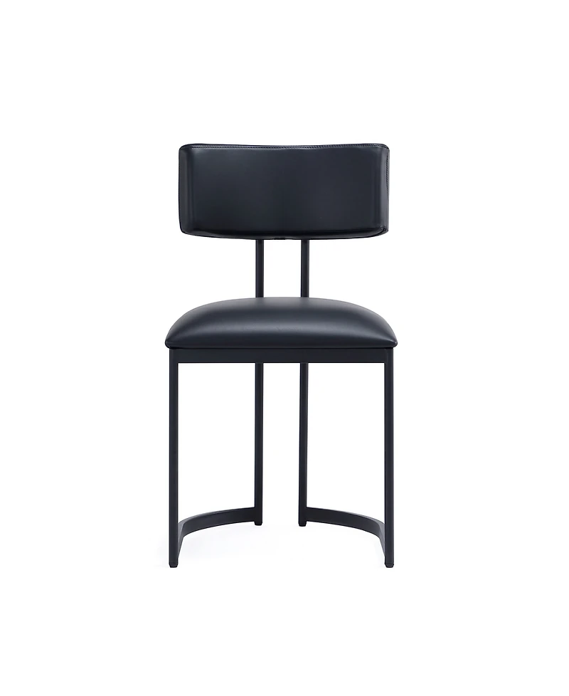 uno 33.1" Faux Leather Upholstered Dining Side Chair