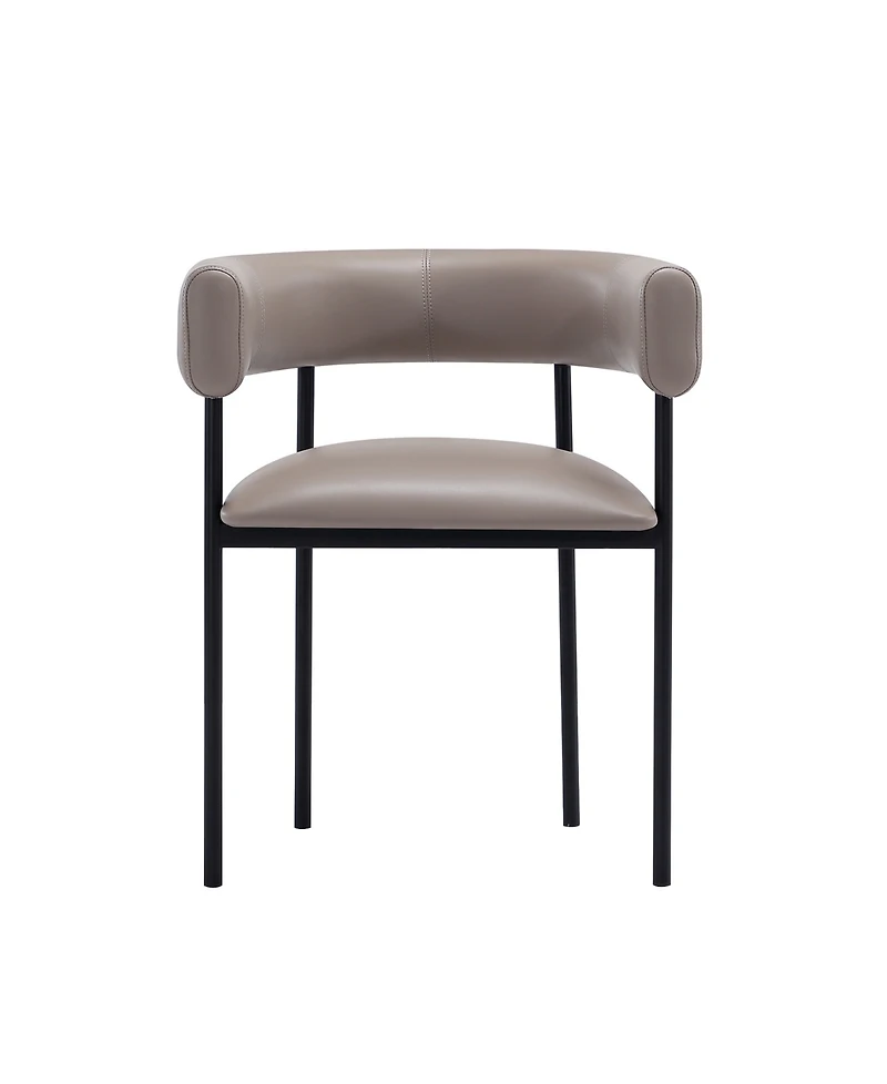 Onda 29.1" Faux Leather Upholstered Dining Chair