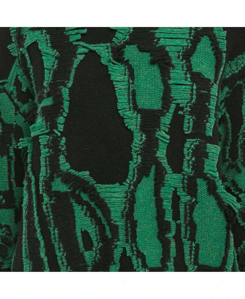 Pre-Owned Stella Mccartney Women's Frayed Knit Crewneck Sweater