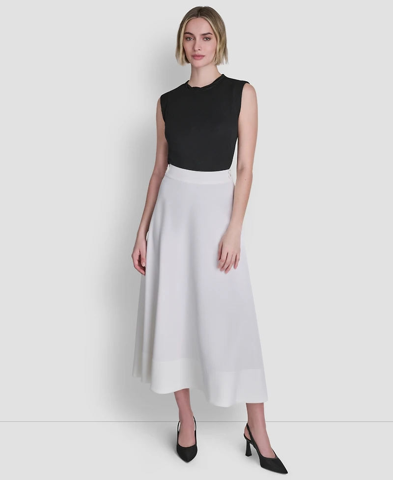 Dkny Women's Textured Maxi Skirt