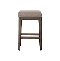 Liberty Furniture Industies, Inc Arrowcreek Upholstered Console Stool in Weathered Stone