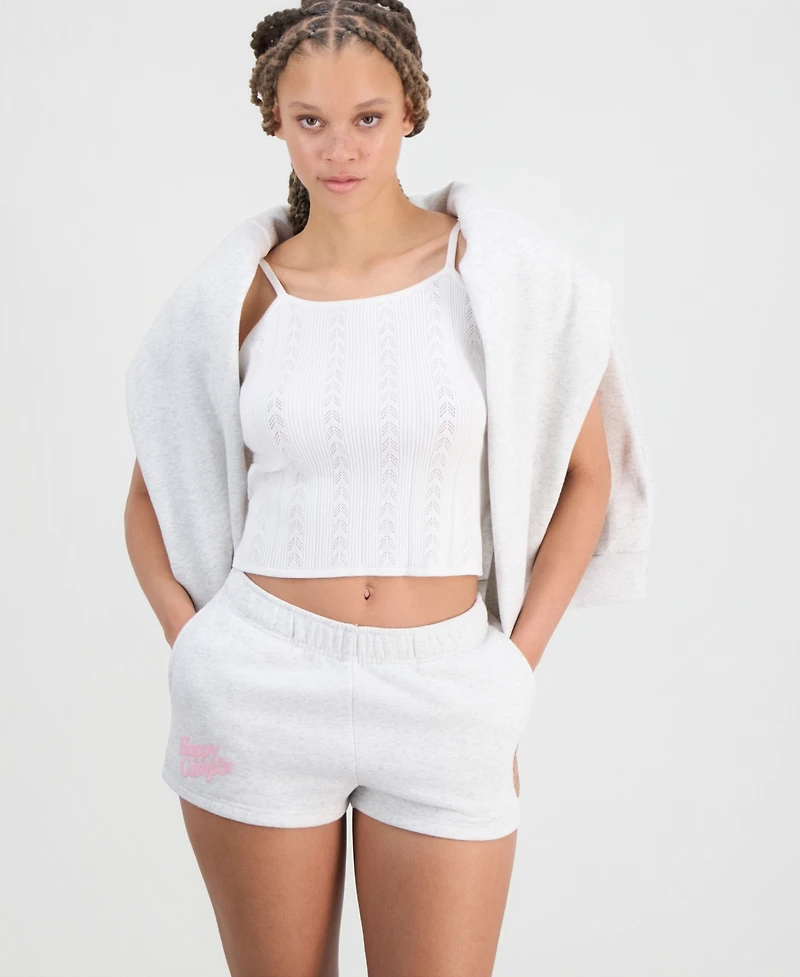 The Happy Camp3r Juniors' Grad Bear Pull-On Fleece Shorts