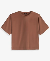I.n.c. International Concepts Petite Boxy-Fit Crewneck T-Shirt, Macy's Exclusive