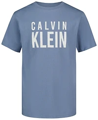 Calvin Klein Boys' 8-20 Ck Structure Short-Sleeve Crewneck T-Shirt