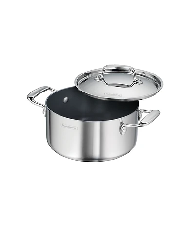 Tramontina Utsava Tri-Ply Clad Stainless Steel 3.25-Quart Covered Casserole