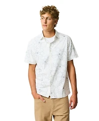 Rodd & Gunn Men's Regular Fit Bird Rock Short Sleeve Cotton Shirt