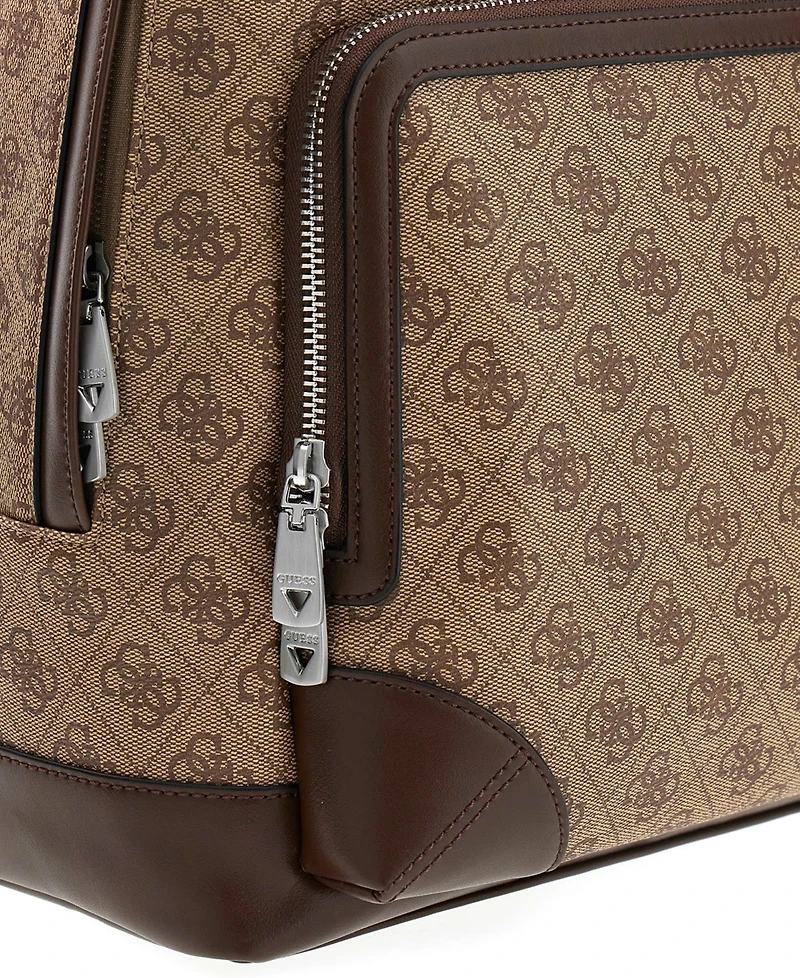 Guess Men's Milano Monogram Pattern Backpack