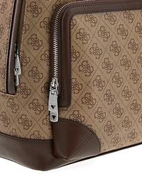 Guess Men's Milano Monogram Pattern Backpack