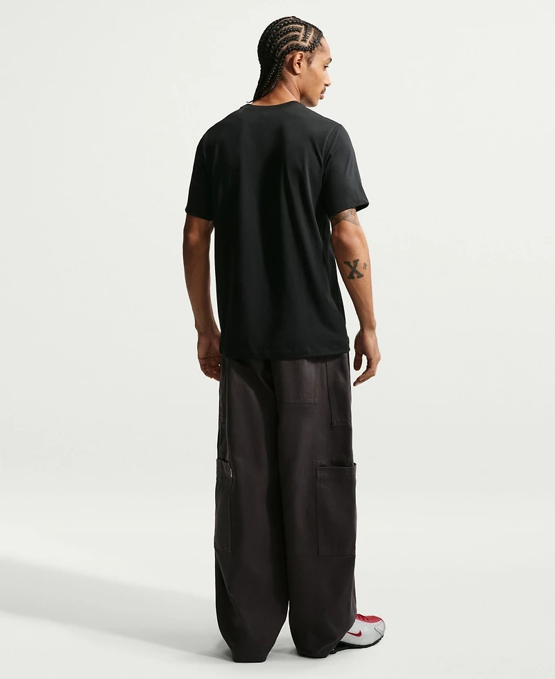 Nike Men's Swoosh Logo Crewneck T-Shirt