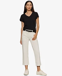 Sanctuary Petite Retreat Cropped Wide Leg Pants