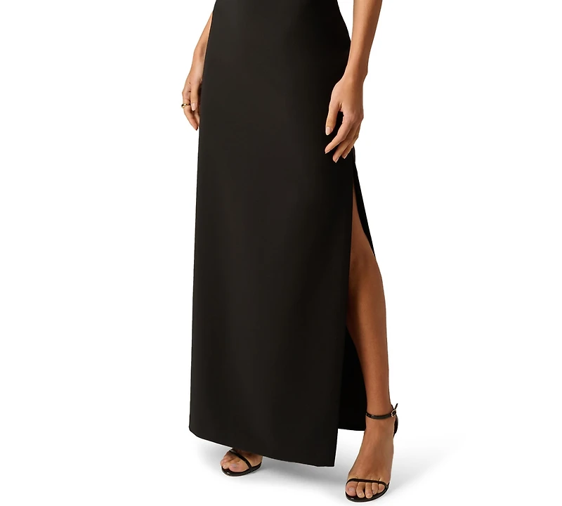 Adrianna Women's Lace Detail Scoop Neck Dress