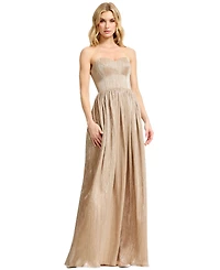 Dress the Population Women's Audrina Strapless Ball Gown
