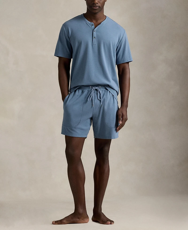 Polo Ralph Lauren Men's Embroidered Detail Pajama Shorts