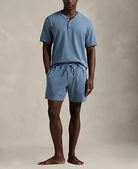 Polo Ralph Lauren Men's Embroidered Detail Pajama Shorts