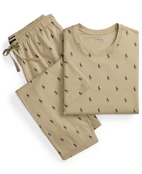 Polo Ralph Lauren Men's Crewneck T-Shirt and Pajama Pants, 2-Piece Set