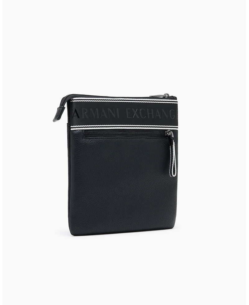 A|X Armani Exchange Men's Flat Crossbody Bag