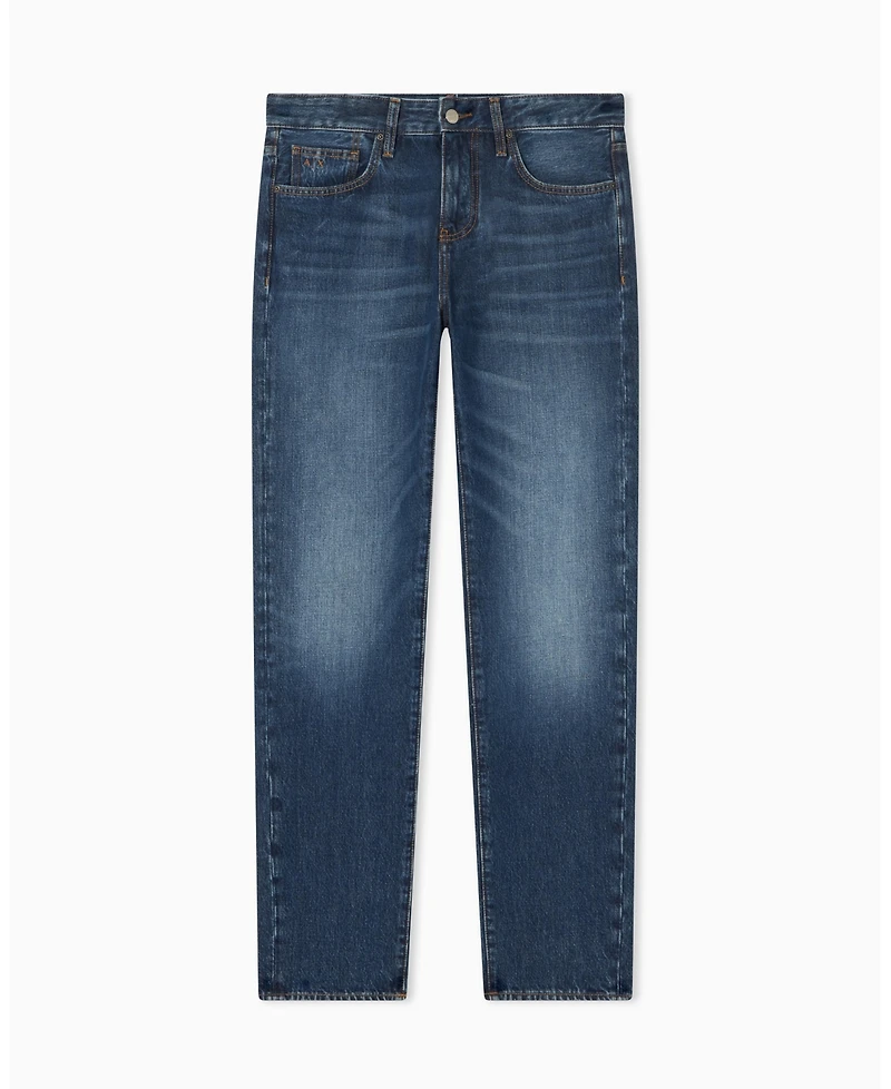 A|X Armani Exchange Men's J16 Straight Denim Jeans