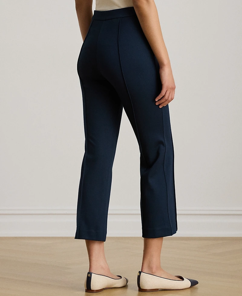 Lauren Ralph Petite Coulson Twill Flare Ankle Pants