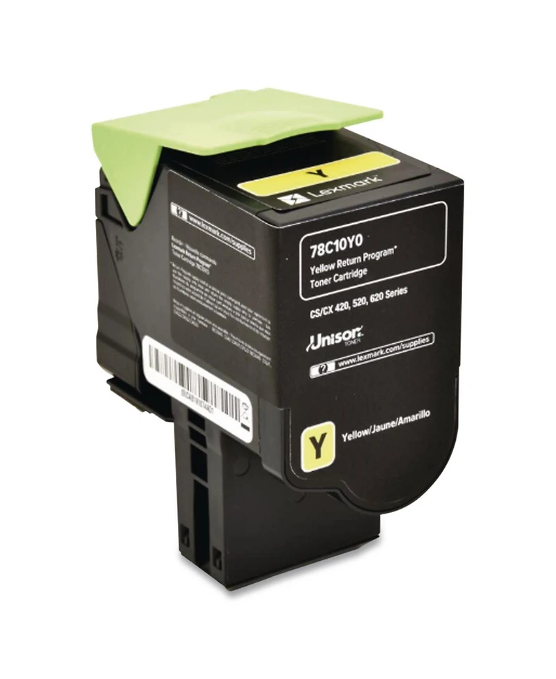 Lexmark 78C10Y0 1400 Page-Yield Return Program Toner