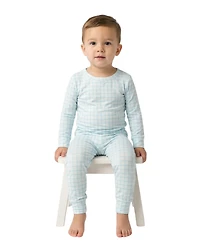 Motette Toddler Boys Coastal Check Pajama Set