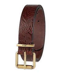 Levi's Women's Western Embossed Casual Leather Belt