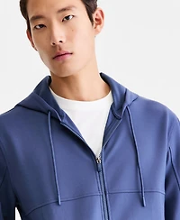 Alfani Men's Long-Sleeve Alfatech Full-Zip Hoodie, Macy's Exclusive