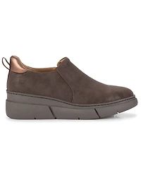 Baretraps Women's Lizett Slip-On Wedge Ankle Booties