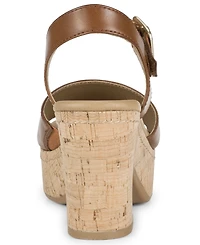 Baretraps Women's Tamie Round Toe Wedge Sandals