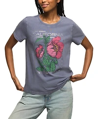 Lucky Brand Women's California Floral Graphic T-Shirt