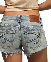 Lucky Brand Women's Low Rise Festival Shorts