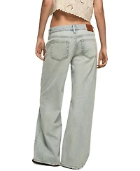 Lucky Brand Women's Baggy Wide Leg Jeans
