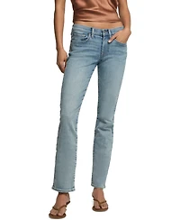 Lucky Brand Women's Sweet Straight Mid Rise Jeans
