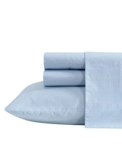 Nautica Geo Floral Cotton Percale Sheet Set