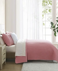 Nautica Seashore Stitch Cotton Reversible 2-Pc. Quilt Set, Twin