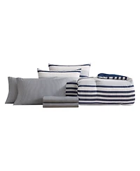 Nautica Palm Coast Stripe 7-Pc. Comforter Set