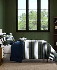 Nautica Uphaul Stripe Reversible 3-Pc. Comforter Set, King