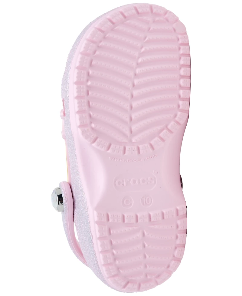 Crocs Toddler Girls I Am Princess Glitter Clogs from Finish Line