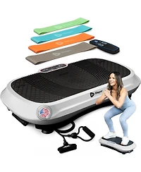 LifePro Waver Vibration Plate - Whole Body Workout Machine with Loop Bands for Toning & Weight Loss