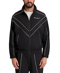Karl Lagerfeld Paris Men's Full-Zip Track Jacket