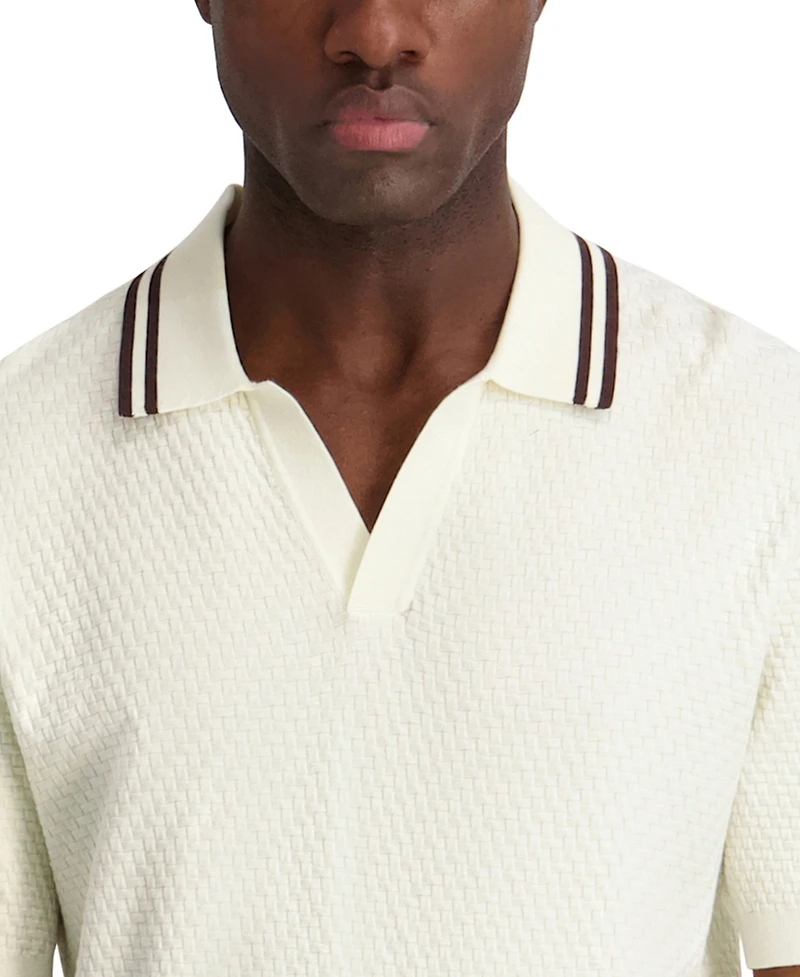 Karl Lagerfeld Paris Men's Textured Sweater