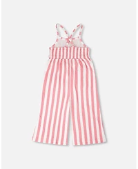 Deux par Big Girls Crinkle Jersey Jumpsuit