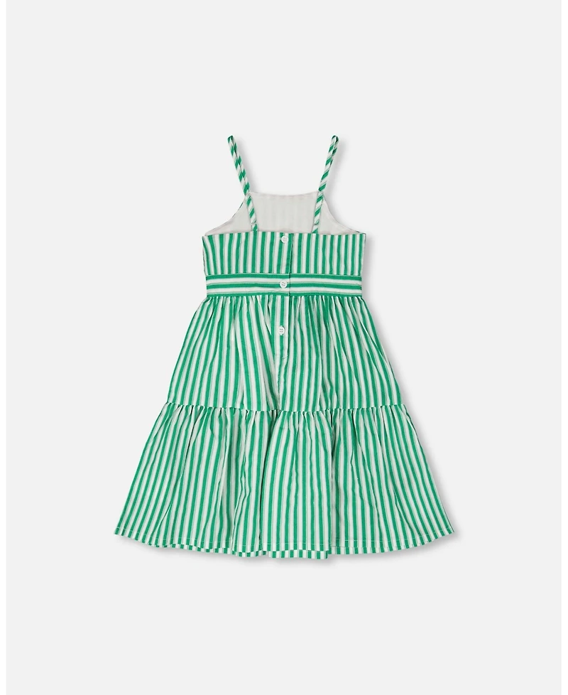 Deux par little and Big Girls Cotton Sundress Stripes