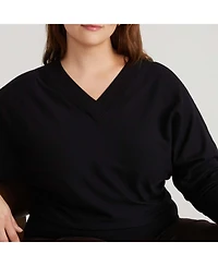 Universal Standard Plus Savvy Fine Knit Sweater Blouse
