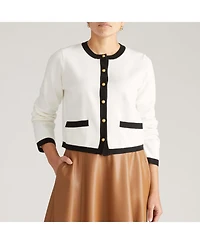 Universal Standard Plus Gabrielle Button-Front Cardigan