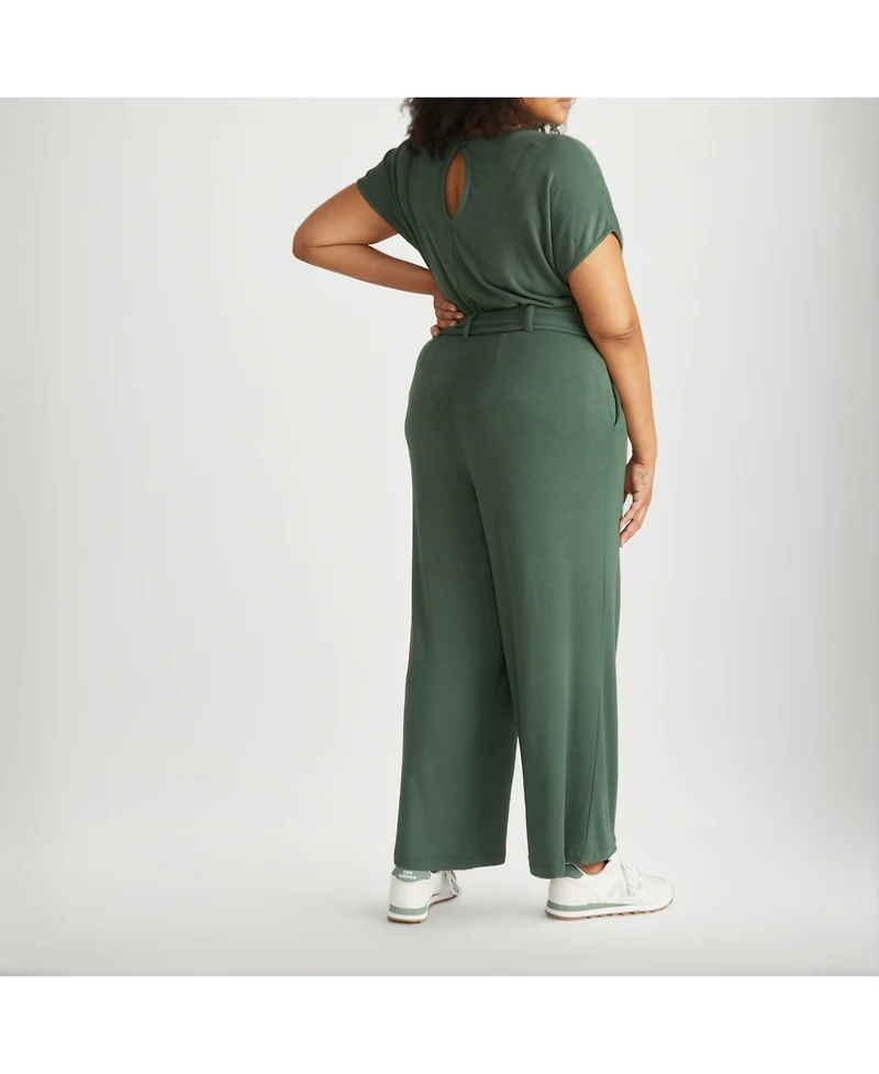 Universal Standard Women's TravelKnit Wide Leg Pants